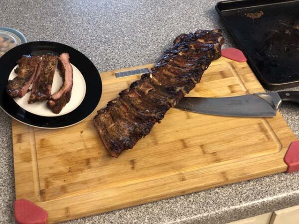 smoked-ribs-on-bamboo-oregon-smoked-meats